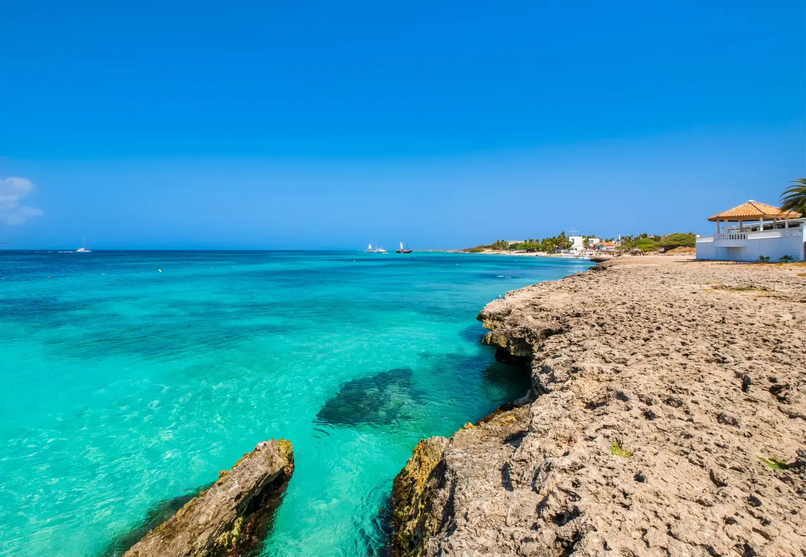 Malmok Beach, one of the top Aruba snorkel sites